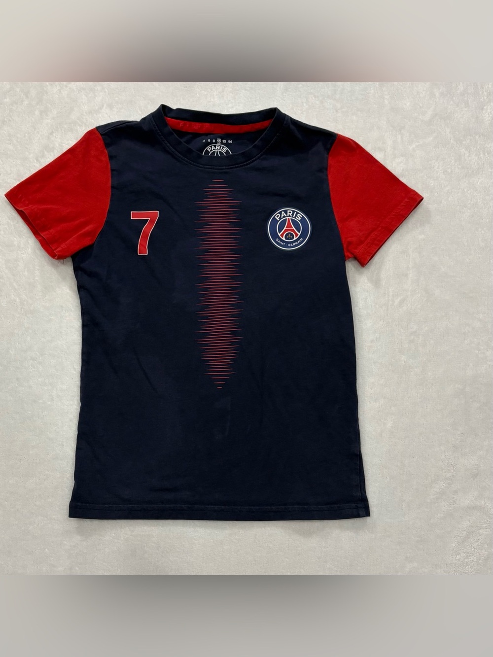 Paris Saint-Germain PSG Mbappe #7 T-Shirt Youth Size 10